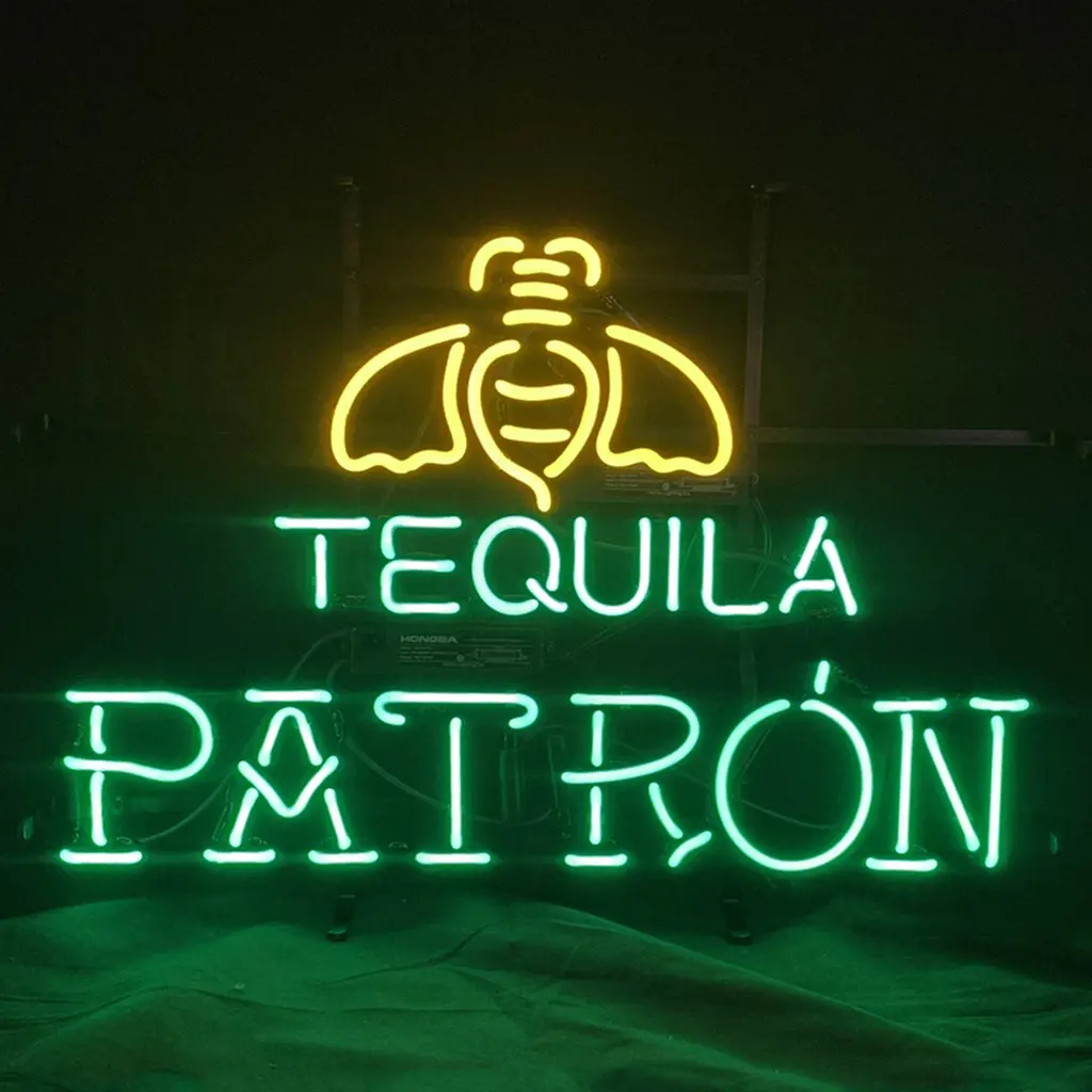 Tequila Patron Beer Lager Neon Signs Light 1