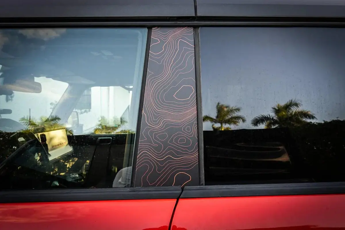 Topo B Pillar Protection Kit - 2021+ Bronco 1