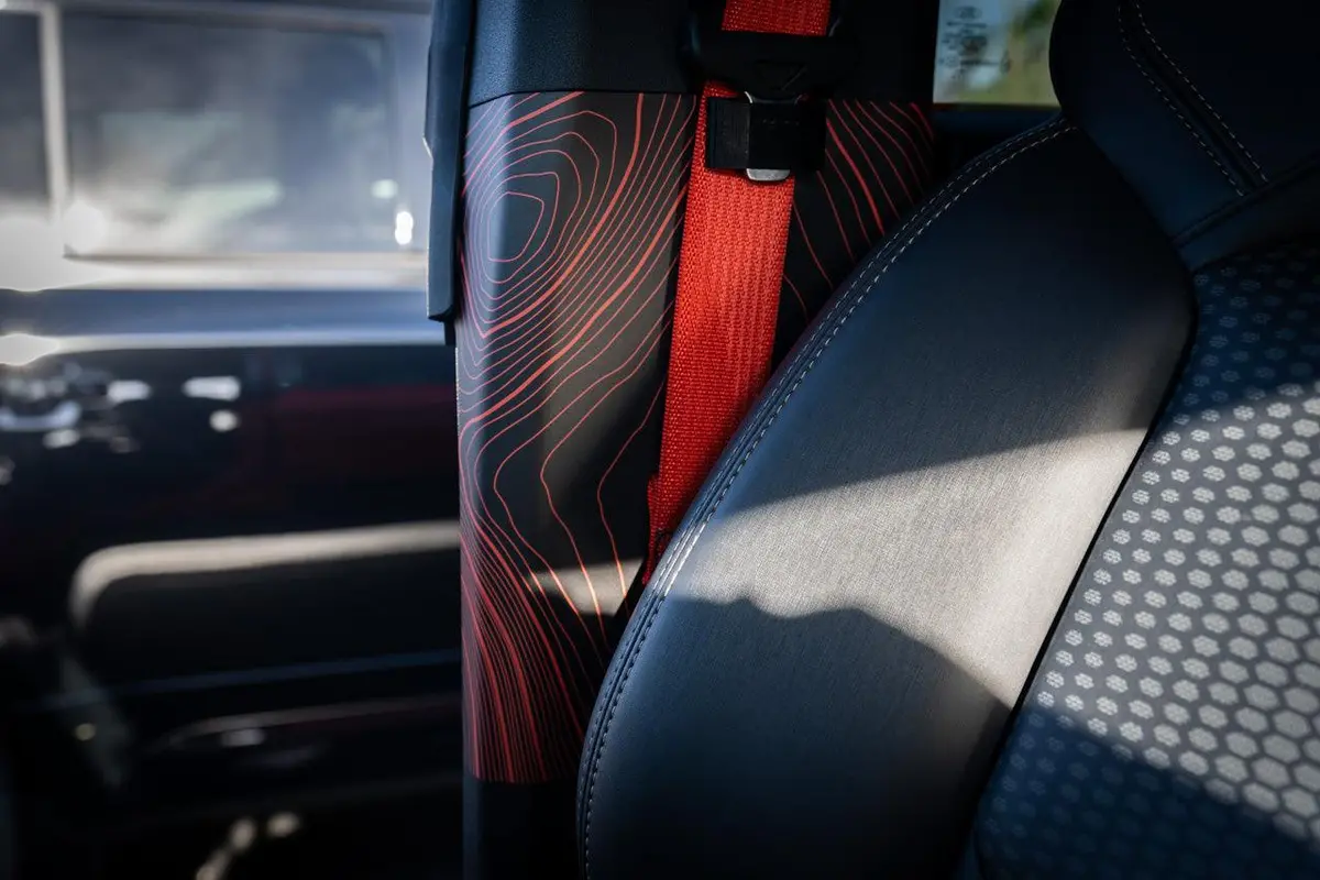 Topo Seatbelt Trim Protector (Printed Series) - 2021+ Bronco 4 Door 1