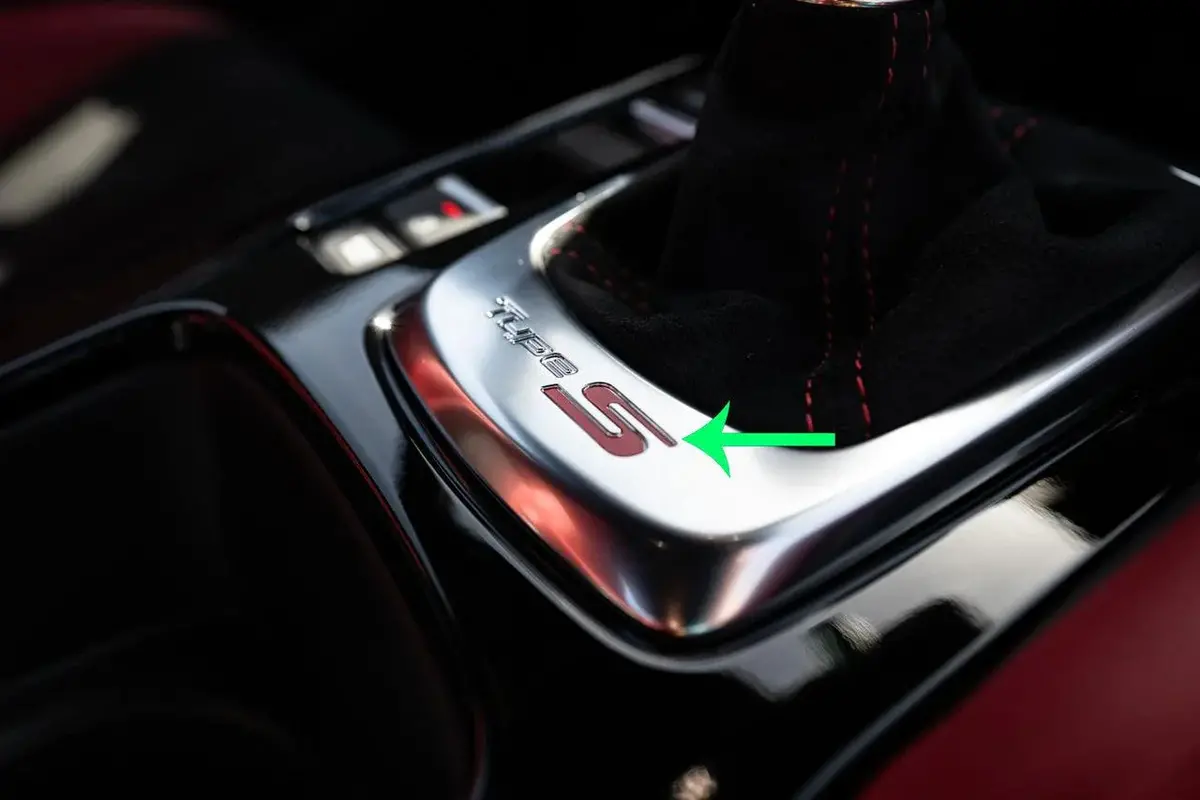 Type "S" Inlay For Shifter Trim - 2024+ Integra Type S 1