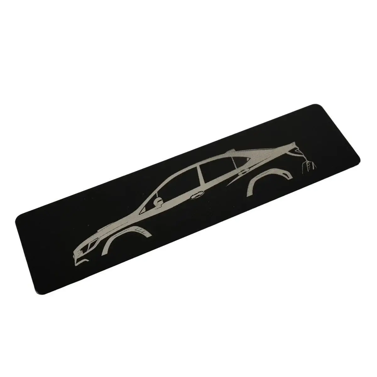 Vb Wrx Outline Weathertech Floor Mat Logo Insert (Metal Etched) - 2022+ Wrx 1