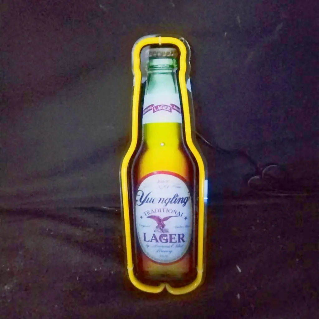 Yuengling Lager Bottle Neon Sign Light 1