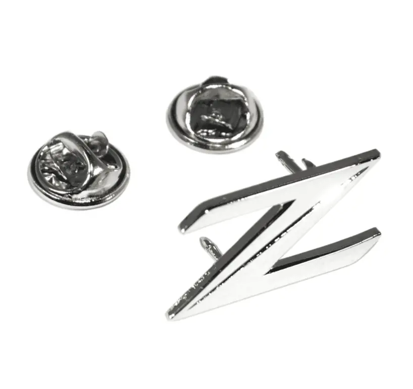 Zspec Lapel Pin - Nissan Z34 370Z Z-Style, Chrome 1