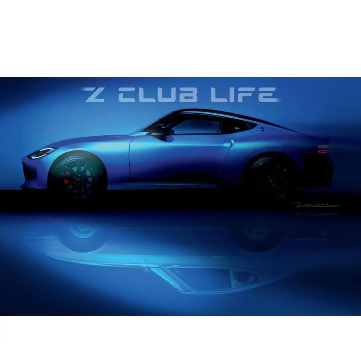 Z Club Life "Reflections"  Poster Produced For Zcon 2022 Birmingham Event, 24" X 36" Size 1