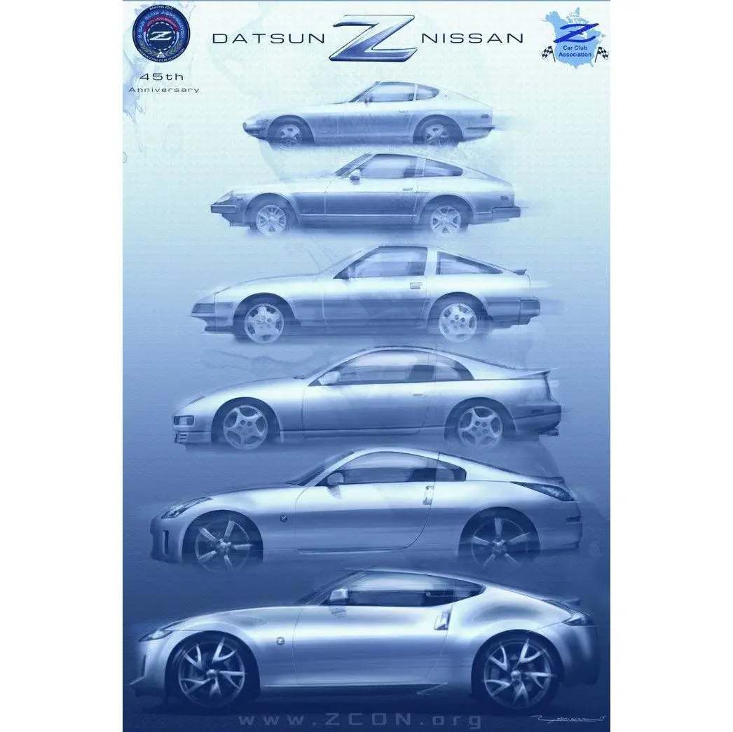 Zcon 2015 "Z Generations" Poster For The 35Th Anniversary Of The Z Event, 24" X 36" Size 1