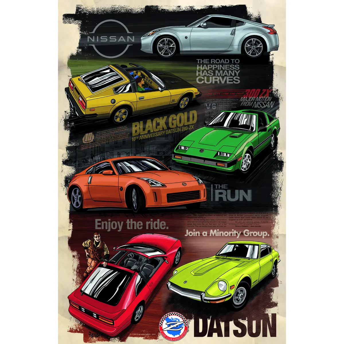 Zcon Z-Culture Adverts Poster, 2021 Colorado Springs Event, 24" X 36" Size 1