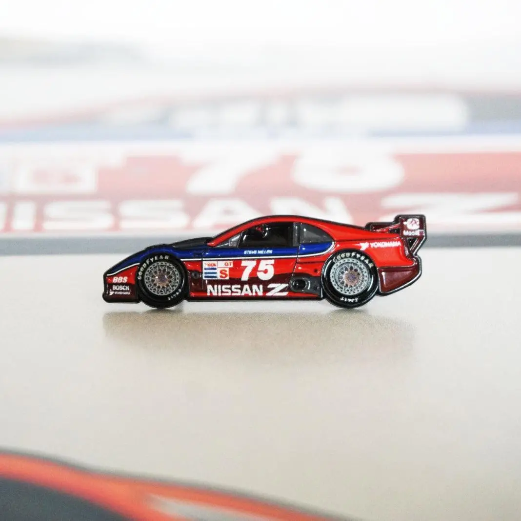 Imsa #75 Nissan Z (300Zx Z32) Race Car - Collector Lapel/Hat Pin 1