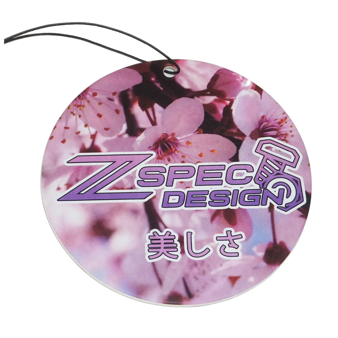3" Round Sakura (Cherry-Blossom) Scented Air Freshener 1
