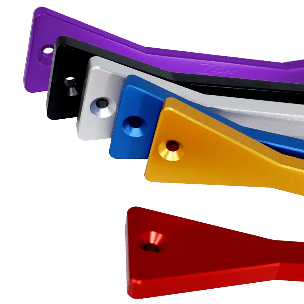 Zspec Battery Hold Down/Bracket For '03-09 Nissan 350Z Z33, Billet W/ Stainless Hardware 1