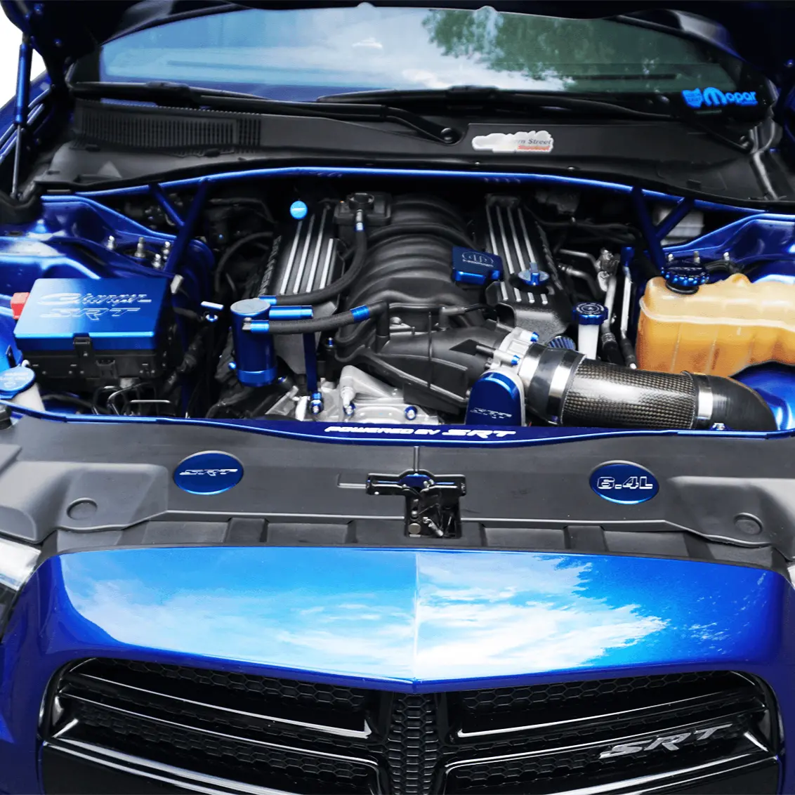 Zspec Stage-3 Dress Up Bolts® Fastener Kit For '12-18 Dodge Charger Srt, Stainless & Billet 1
