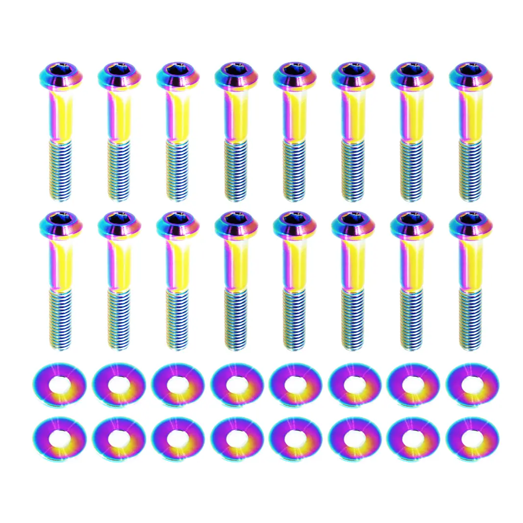 Zspec Titanium Coil Packs Fastener Kit For '16+ Chevy V8 Camaro Ss 1