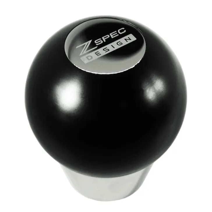 Zspec Shift Knob, M10-1.5, Delrin & Stainless, 4-Speed Shift Pattern Coin 1