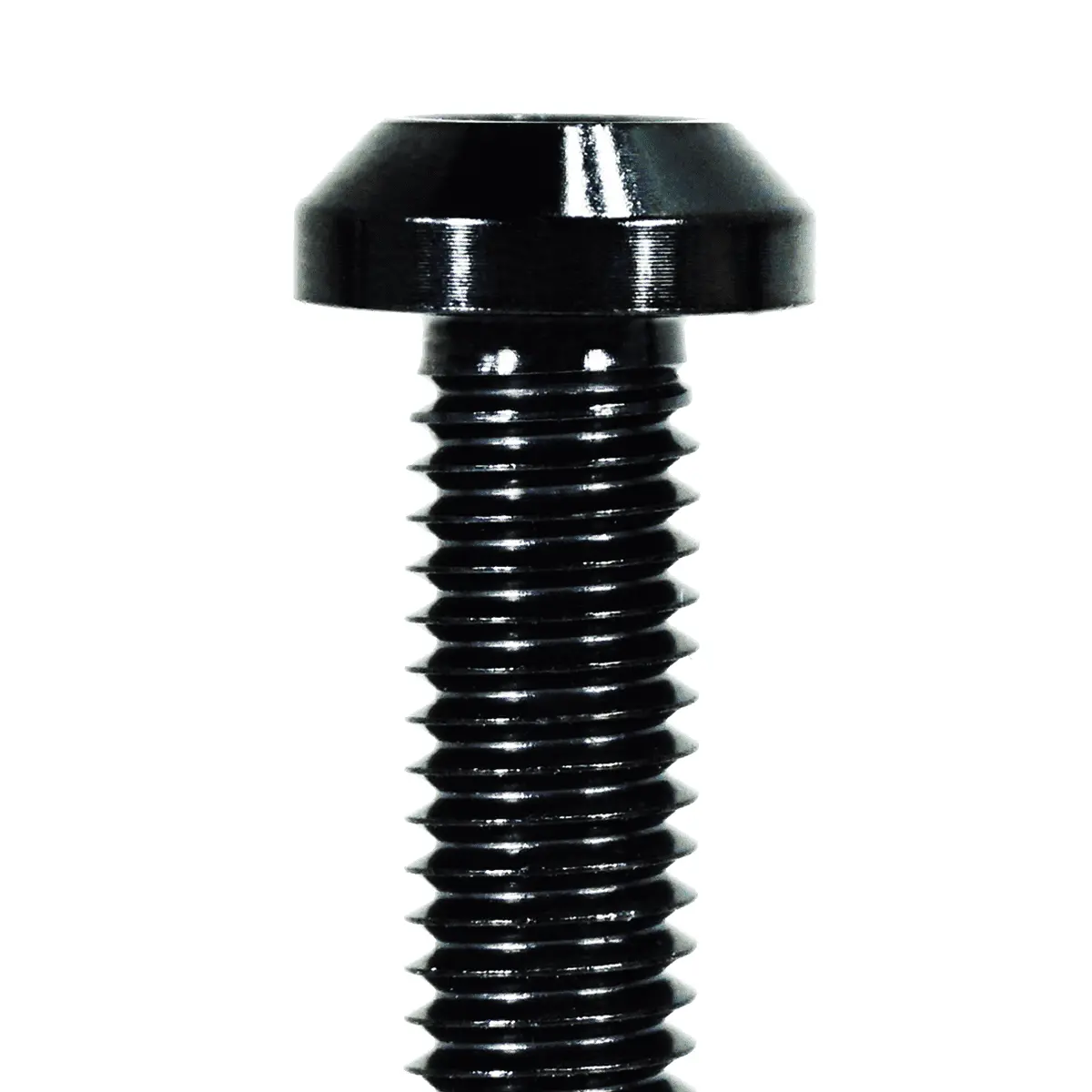 Zspec M8-1.25X30mm Dress Up Bolts® Fastener, Angled Head, Titanium Grade-5, Per Each 4