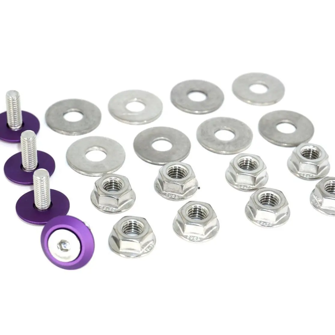 Zspec Hood Hinges/Latches/Catches Fasteners For Toyota Supra Mkv/Mk5, Stainless & Billet 1
