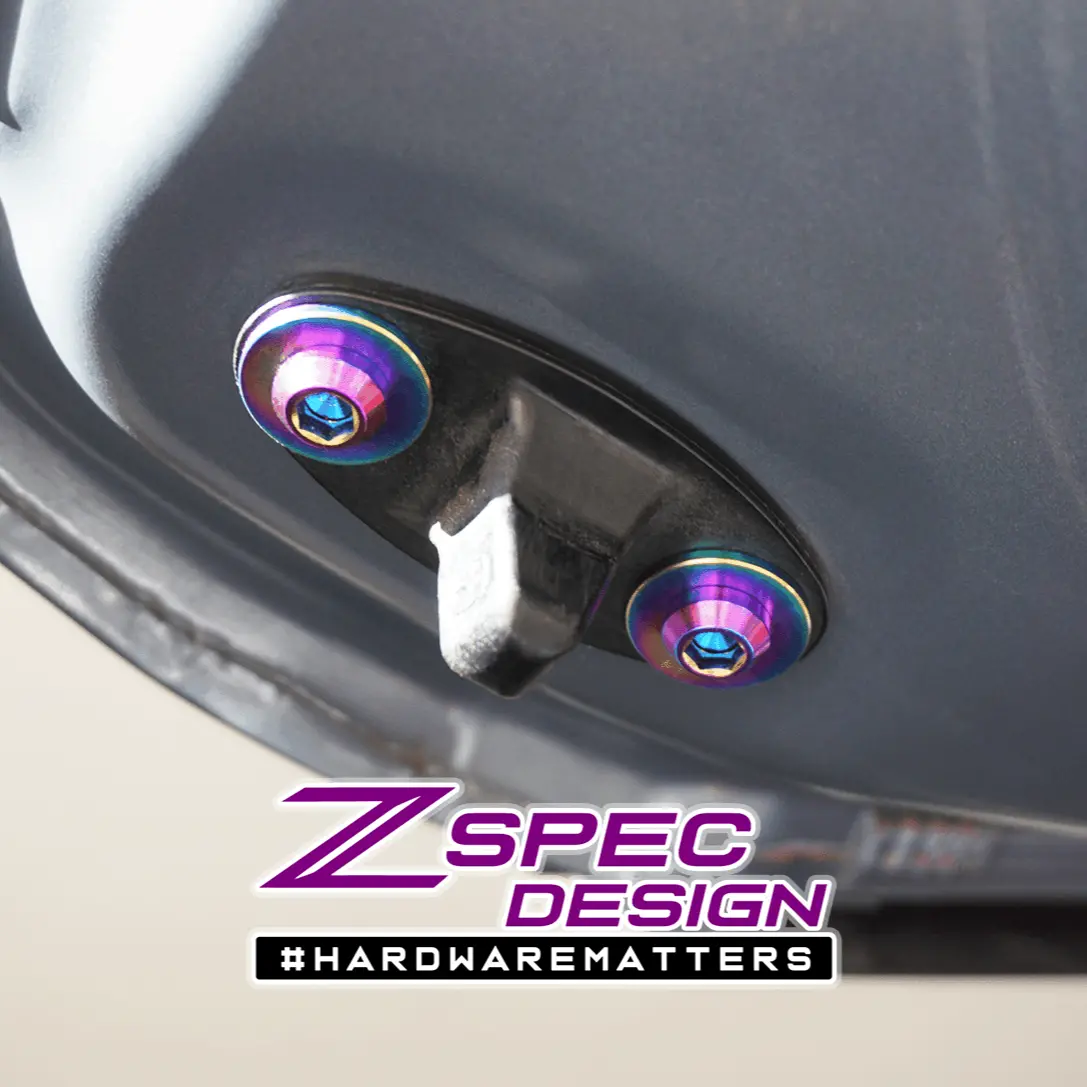 Zspec Dress Up Bolts® Hatch/Trunk-Area Fastener Kit For '17-23 Mazda Cx-9, Titanium 1