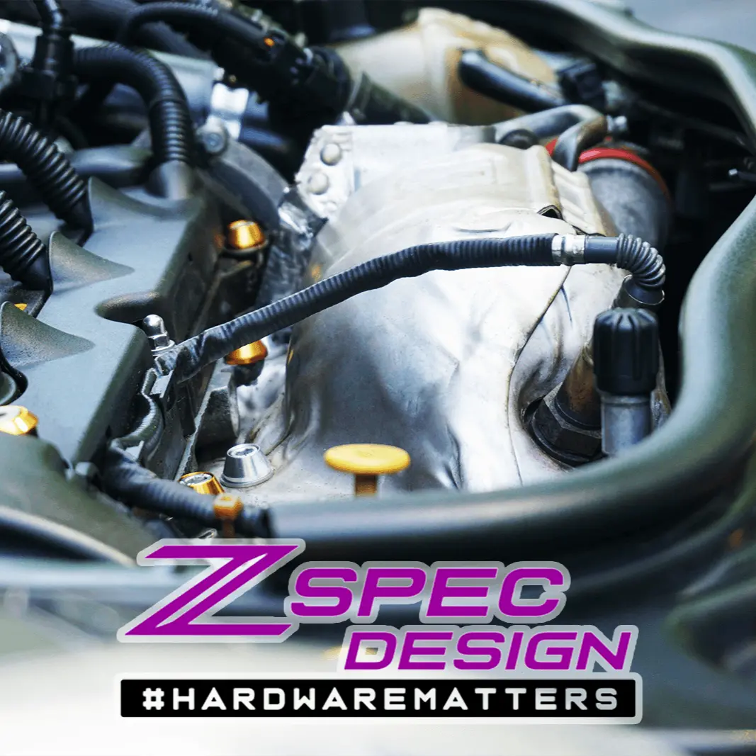 Zspec Stage-3 Dress Up Bolts® Fastener Kit For '06-13 Mini R56 Hatch/Hard-Top, Stainless & Billet 9