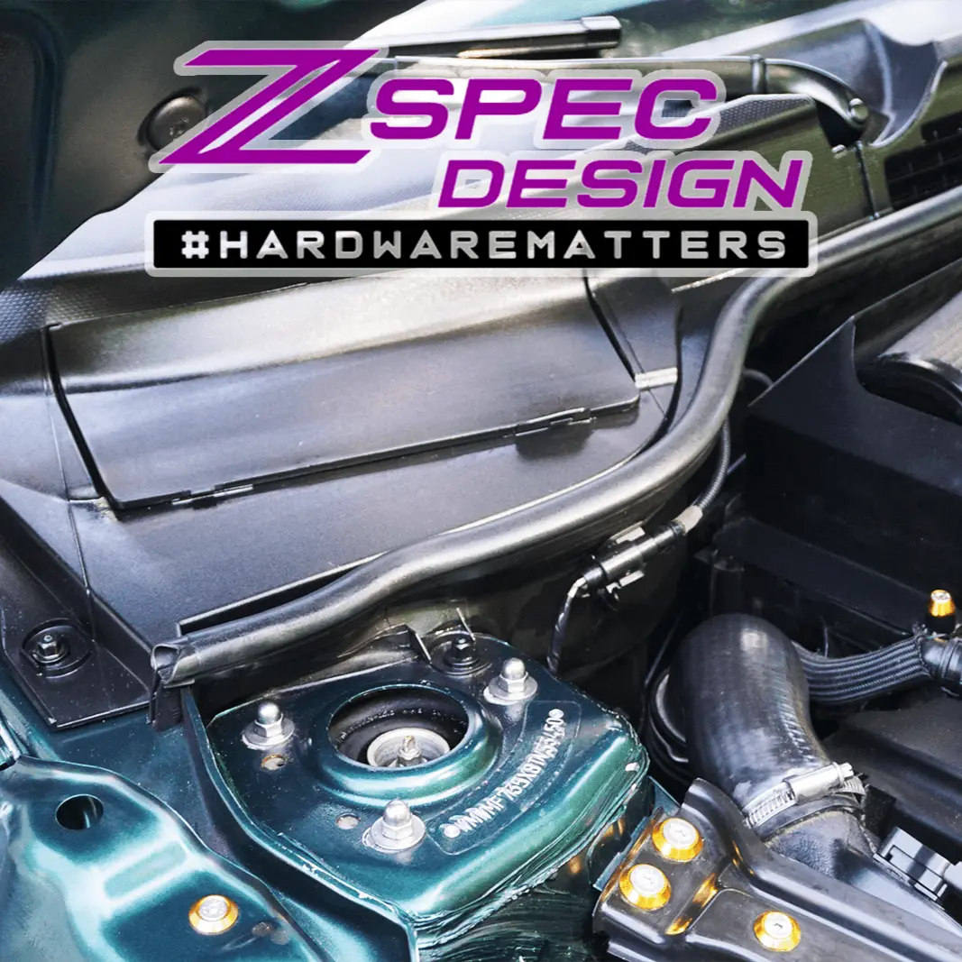 Zspec Stage-3 Dress Up Bolts® Fastener Kit For '06-13 Mini R56 Hatch/Hard-Top, Stainless & Billet 10