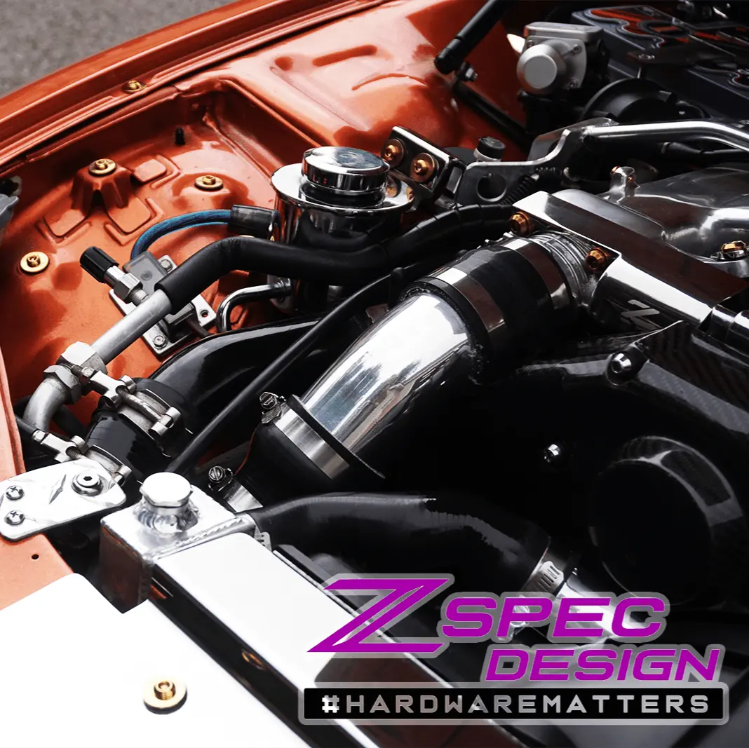 Zspec Stage-2 Dress Up Bolts® Hardware Kit For Nissan 300Zx Z32, Titanium 5