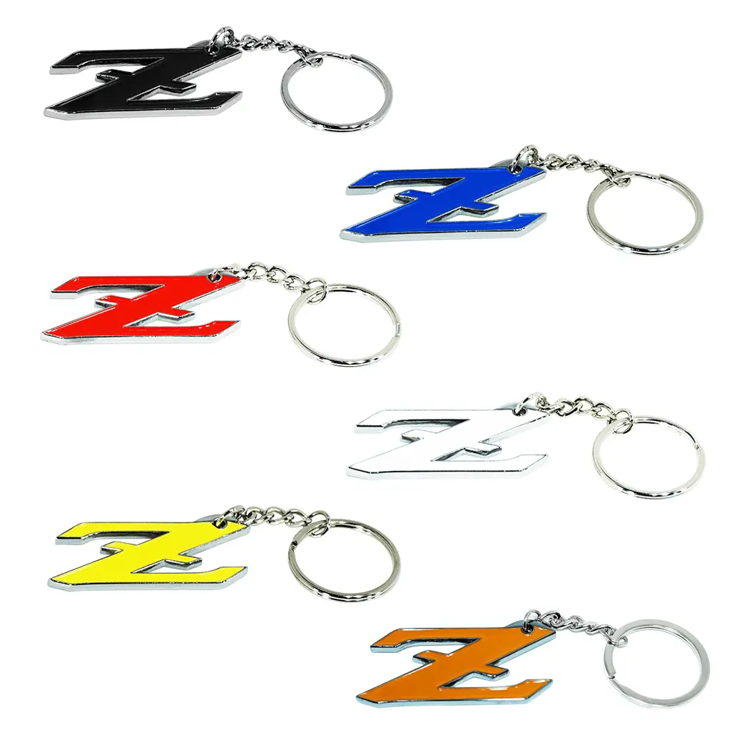 Zspec Chrome & Colored Keychain, Style: Nissan "Z" (Rz34) 1