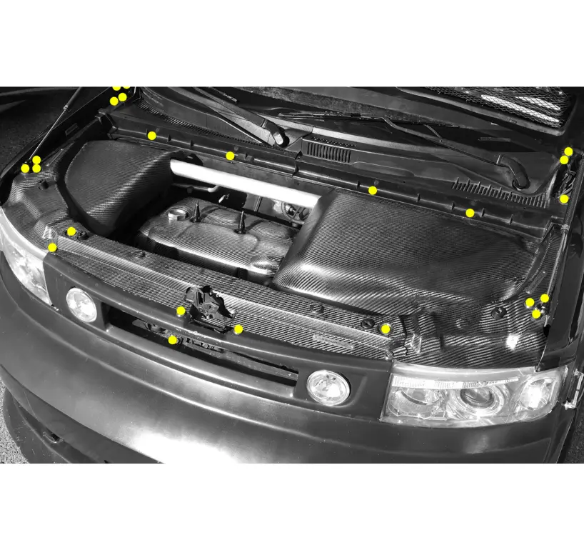 Zspec Stage-3 Dress Up Bolts® Fastener Kit For '03-15 Scion Xb, Stainless & Billet 1