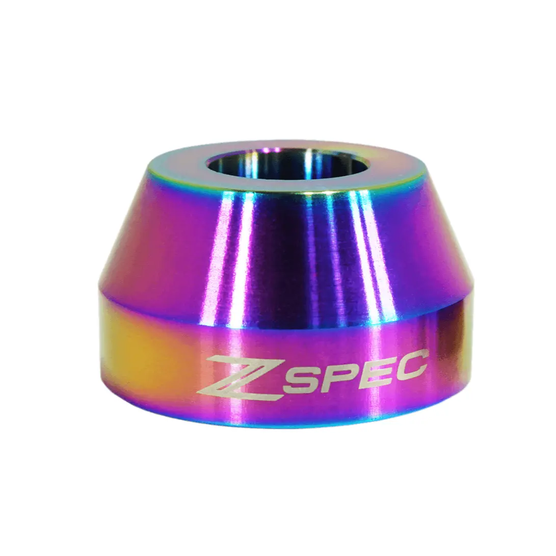 Zspec Shift Boot Knob Finisher, Burned Grade-5 Titanium, 20Mm Tall, 1