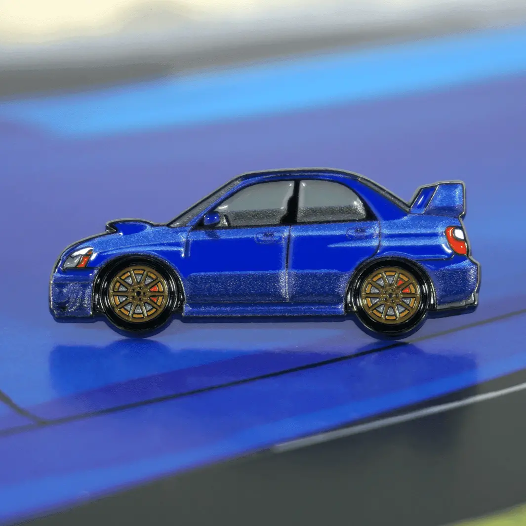 Zspec Subie Wrx Sti Tribute Lapel / Hat Pin 1