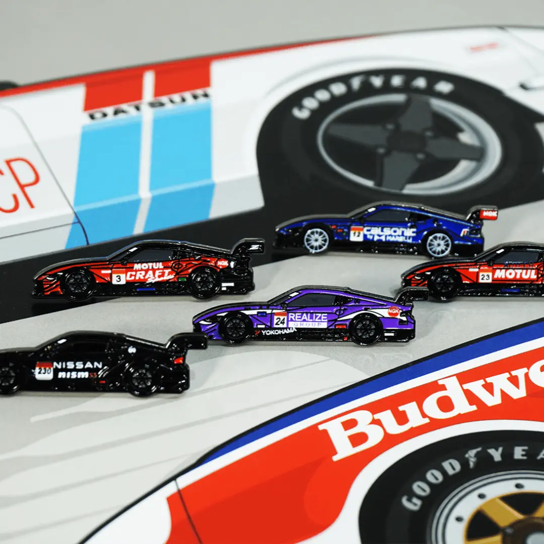 2022 Supergt Season Nissan Z (Rz34) Race-Car Collection - Five Pin Set 1