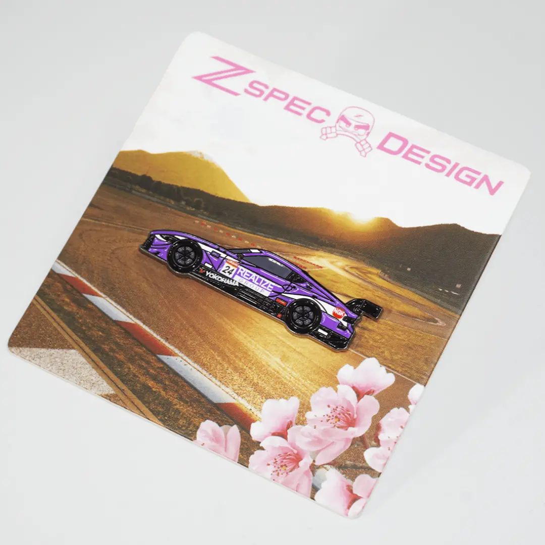 2022 Supergt Season Nissan Z (Rz34) #24 Realize Group Race Car - Collector Lapel/Hat Pin 1