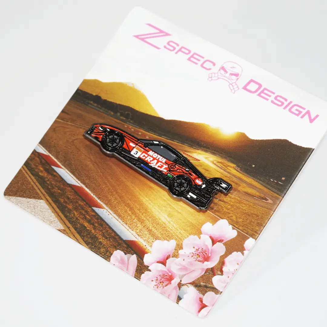 2022 Supergt Season Nissan Z (Rz34) #3 Motul Craft Race Car - Collector Lapel/Hat Pin 1