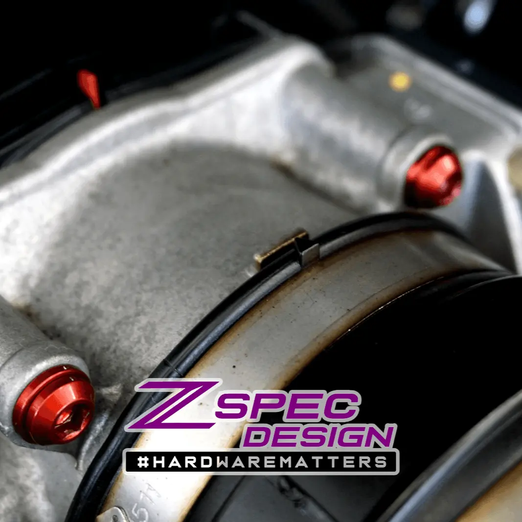 Zspec Stage-2 Dress Up Bolts® Fastener Kit For '05-21 Nissan Frontier D40, Titanium & Billet 12