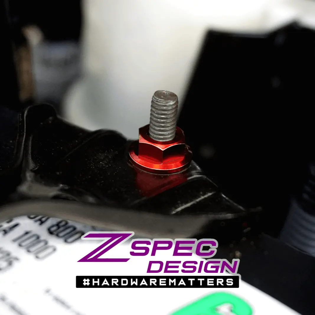 Zspec Stage-2 Dress Up Bolts® Fastener Kit For '05-21 Nissan Frontier D40, Titanium & Billet 20