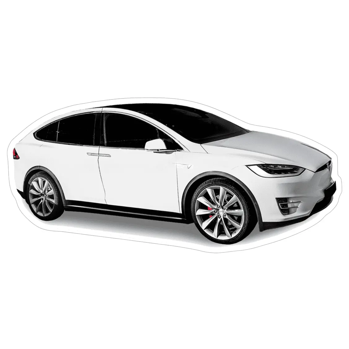 Tesla Model X Electric Ev Suv Vinyl Decal / Sticker 1