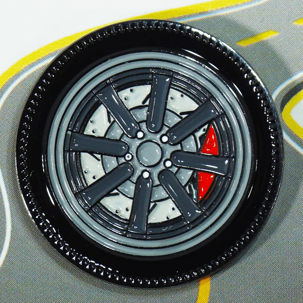 Zspec Wheel Pin - Jdm Classic Design - Great For Lapels, Hats, Backpacks 1