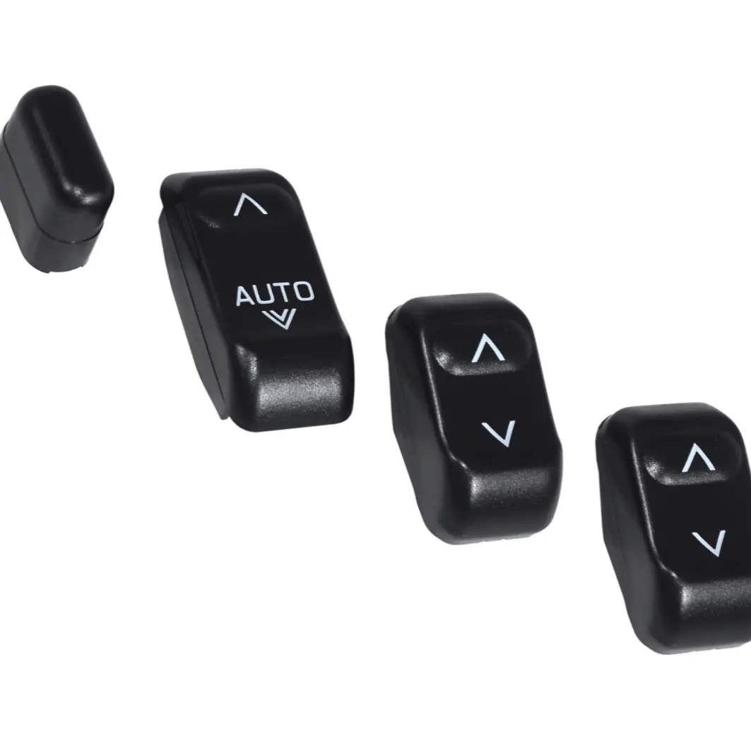 Zspec Window-Switch Buttons For Nissan 300Zx Z32, Non-Illuminated, Set Of Four Buttons 1