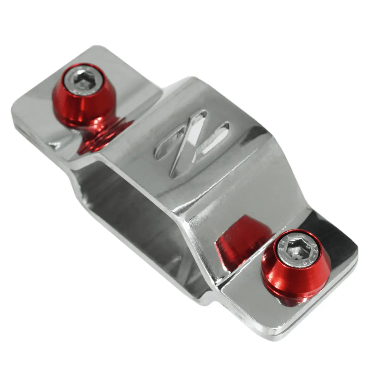 Zspec Battery Cable Bracket For '90-99 Nissan 300Zx Z32, Polished Stainless 1