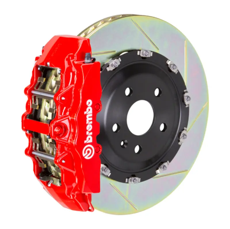 Brembo Gt Big Brake Kit – Front, 6-Piston Calipers, 380X34Mm Slotted Rotors For 2010–2015 Camaro Ss 1