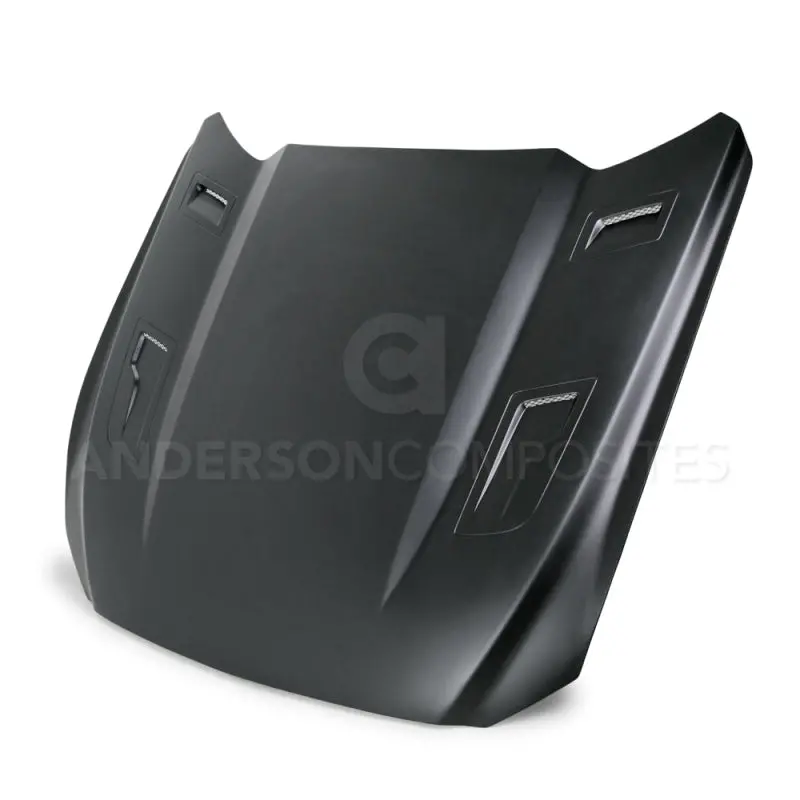 Anderson Composites Fiberglass Gth-Style Hood For 2015–2017 Ford Mustang (Non-Gt350/Gt350R) 1