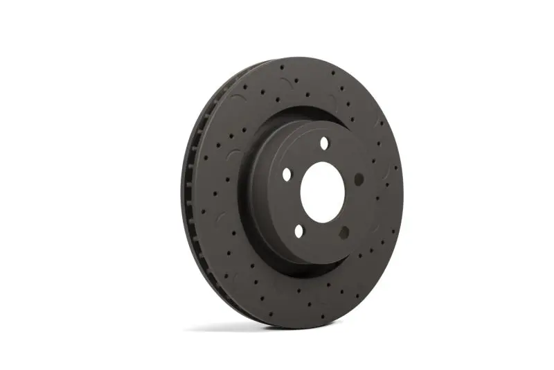 Hawk Talon 2010 Hyundai Genesis Coupe W/ Standard Brakes Drilled And Slotted Rear Brake Rotor Set 1