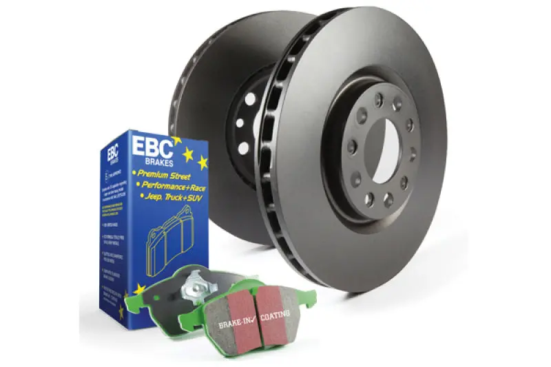 Ebc S14 Brake Kit: Greenstuff Street & Track Pads + Rk Rotors 1
