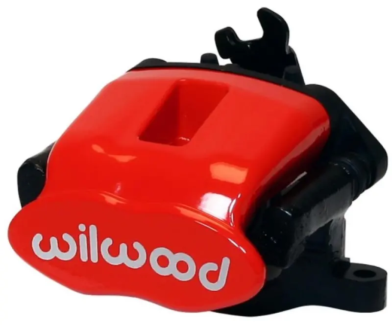 Wilwood Combination Caliper With Integrated Parking Brake – Left-Hand Mount, 41Mm Piston, Red Anodized Finish 1