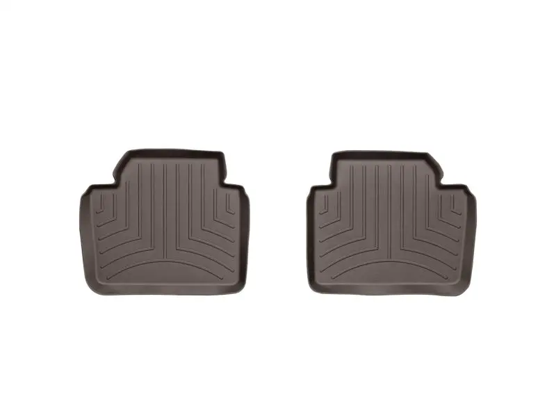 Weathertech Rear Floorliner For 2012+ Bmw 3-Series – Cocoa Color 1