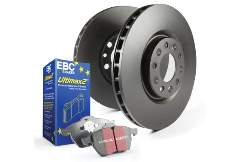 Ebc Ultimax S20 Brake Kit – Front & Rear Axle: High-Performance Pads + Rk Drilled Rotors 1