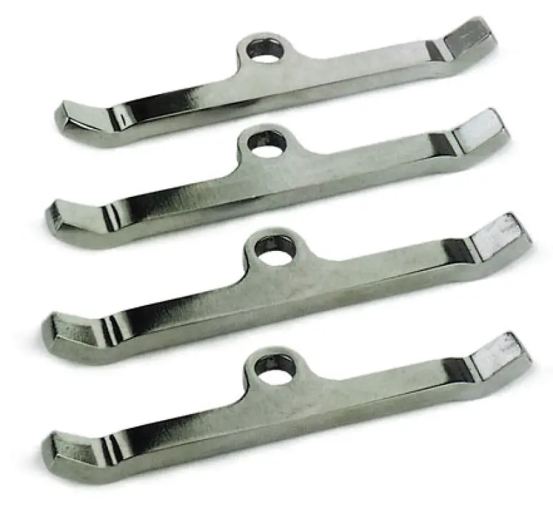 Moroso Chrome-Plated Steel Valve Cover Hold-Downs For Ford Engines – Set Of 4 1