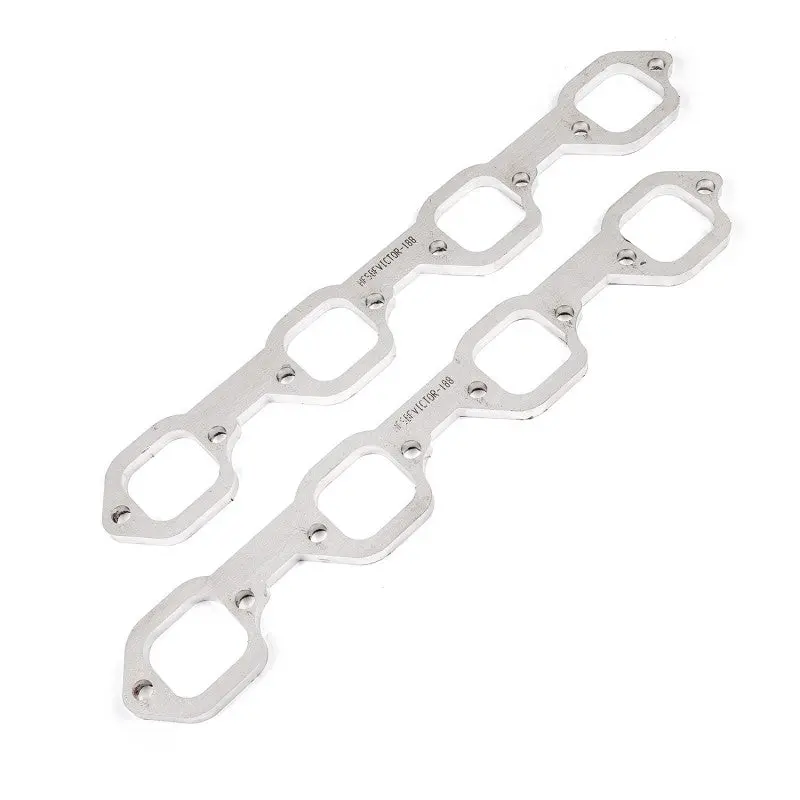 Stainless Works Sbf Victor Senior Square-Port Exhaust Headers For Small-Block Ford – 304 Stainless Steel With 2-Inch Primary Tubes And Machined Flanges 1