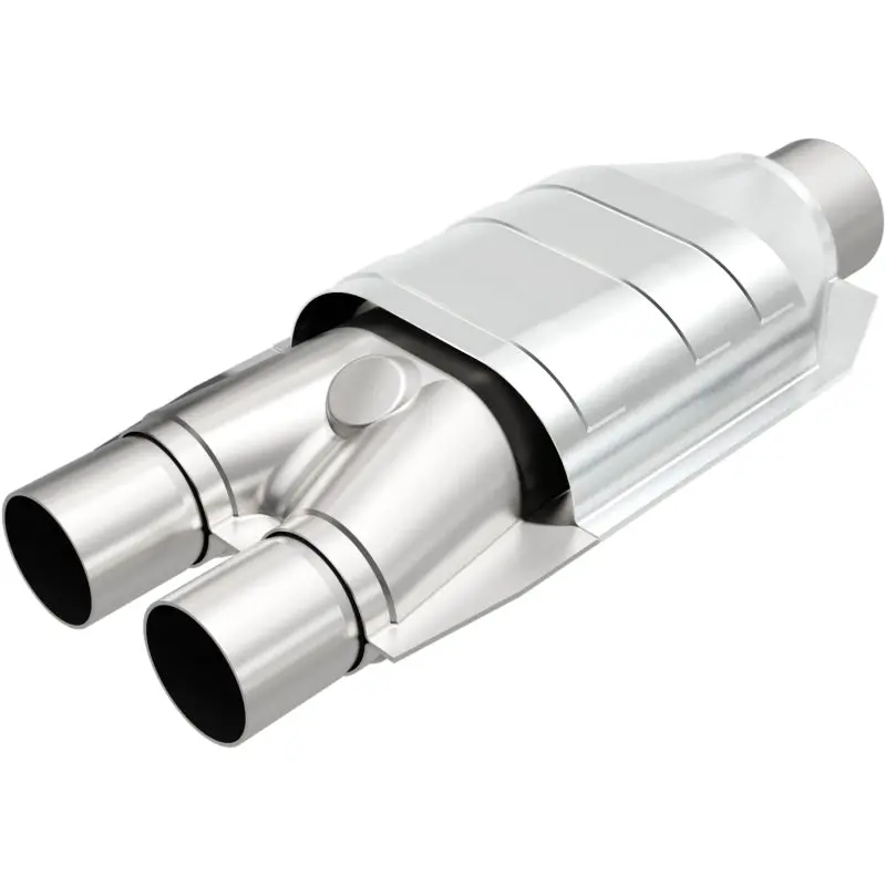 Magnaflow Universal Catalytic Converter – Front-Mounted, Compatible With Dual Or Single Exhaust Configurations 1