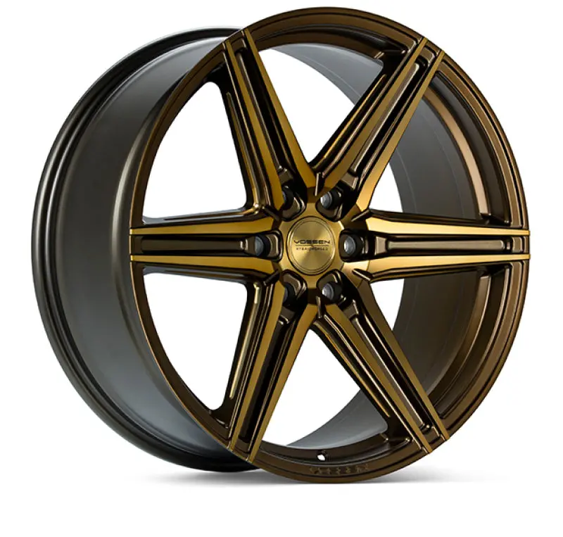 Vossen Hf6-2 20X9.5 / 6X139.7 / Et15 / Deep Face / 106.1 - Tinted Matte Bronze Wheel 1