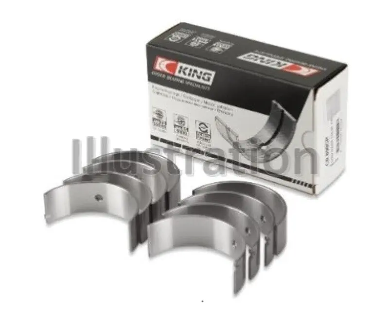 King Engine Bearings Toyota 18R/21R (Size +0.75Mm) Connecting Rod Bearing Set 1