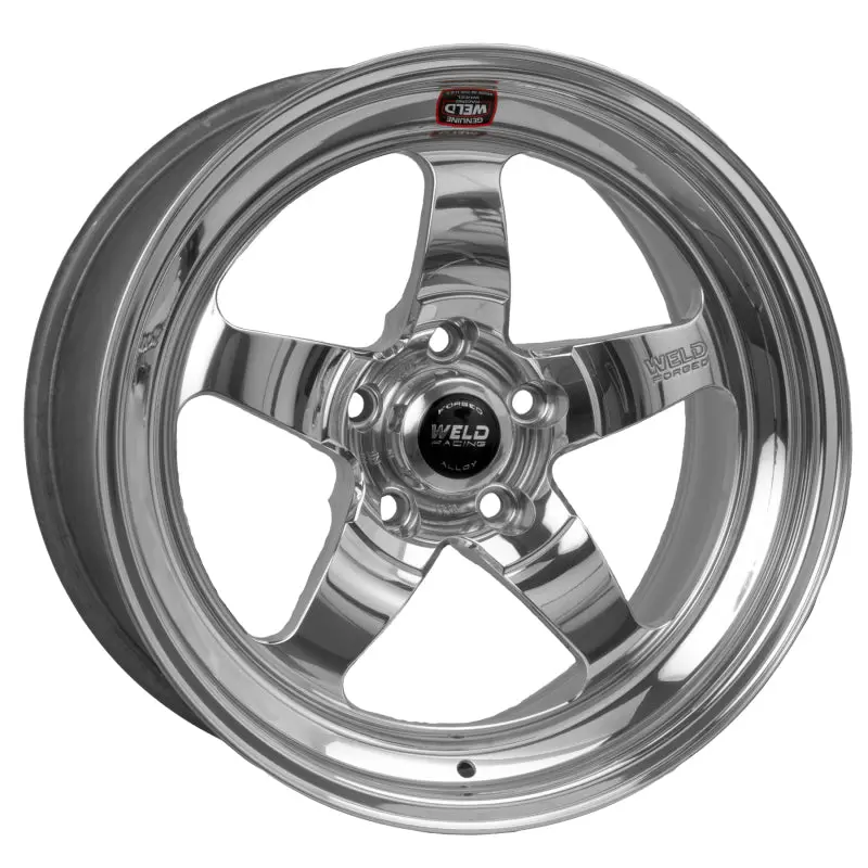 Weld S71 17X9.5 / 5X4.5 Bp / 6.4In. Bs Polished Wheel (Low Pad) - Non-Beadlock 1