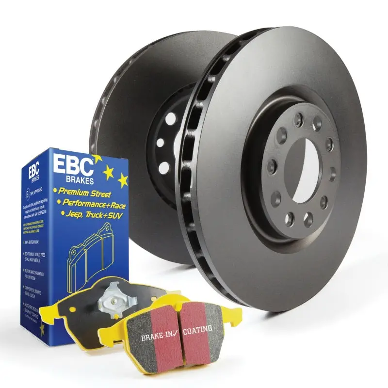 Ebc Yellowstuff Brake Pad And Rk Drilled Rotor Kit (S13 Series) 1