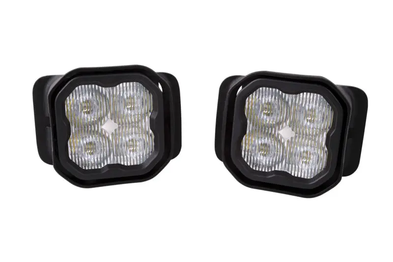 Diode Dynamics Ss3 Sport Fog Light Kit – Type F2 Abl, White Sae-Compliant Output 1